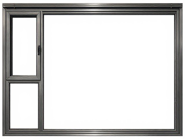 窄边铝包木门窗怎么选?灰色金属拉丝内倒平开设计解析