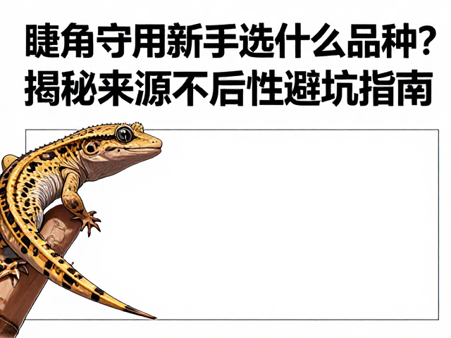 睫角守宫新手选什么品种?揭秘来源可靠性避坑指南