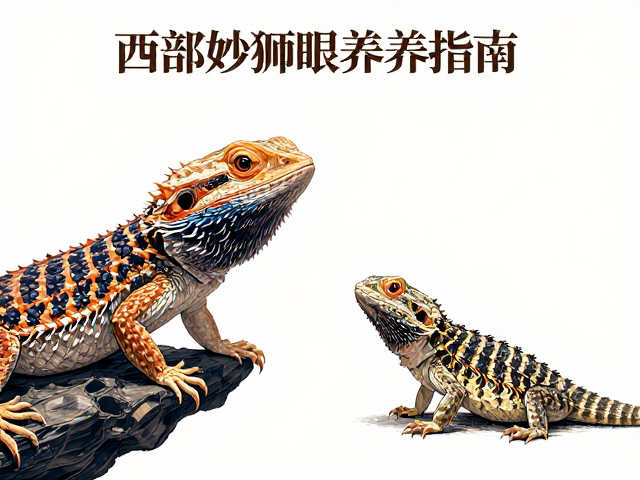 原色鬃狮蜥与西部鬃狮蜥喂养指南,昆虫饲料选择与营养搭配