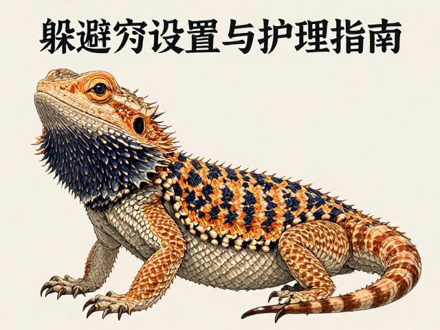 原色鬃狮蜥皮肤感染怎么治?躲避穴设置与护理指南