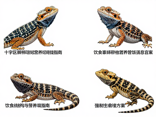 原色鬃狮蜥、十字区鬃狮蜥、短尾鬃狮蜥区别与饲养指南