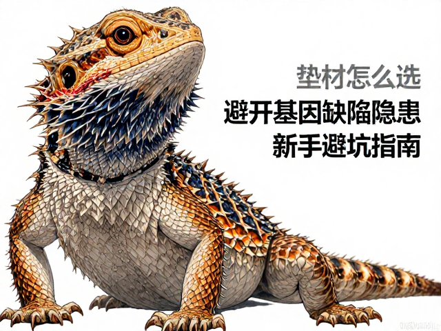 原色鬃狮蜥垫材怎么选？避开基因缺陷隐患，新手避坑指南