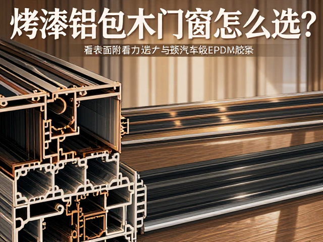 烤漆铝包木门窗怎么选?看表面附着力与汽车级EPDM胶条