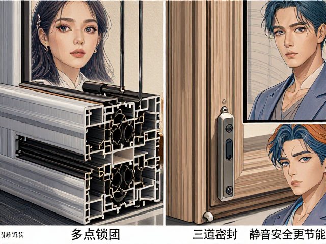 烤漆铝包木门窗怎么选?多点锁闭,三道密封,静音安全更节能