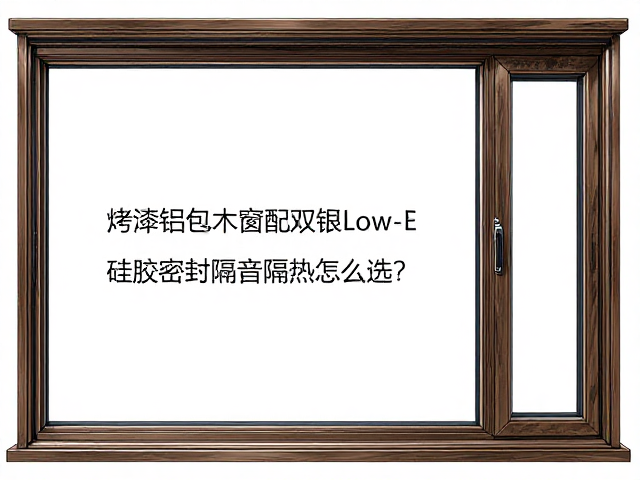 烤漆铝包木门窗配双银Low-E,硅胶密封,隔音隔热怎么选?