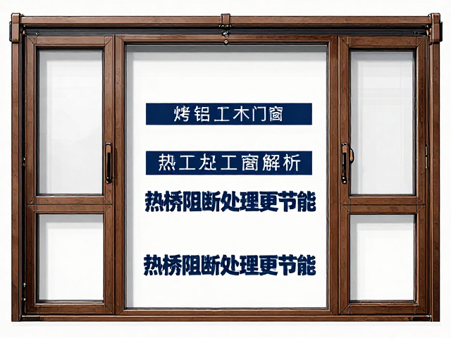 烤漆铝包木门窗搭配重型承重滑轨,热桥阻断处理更节能