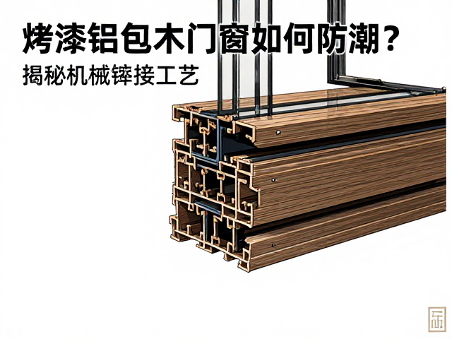 烤漆铝包木门窗如何防潮?揭秘机械铆接工艺与木漆核心优势
