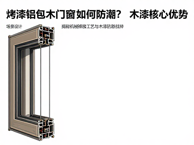 烤漆铝包木门窗如何防潮?揭秘机械铆接工艺与木漆核心优势
