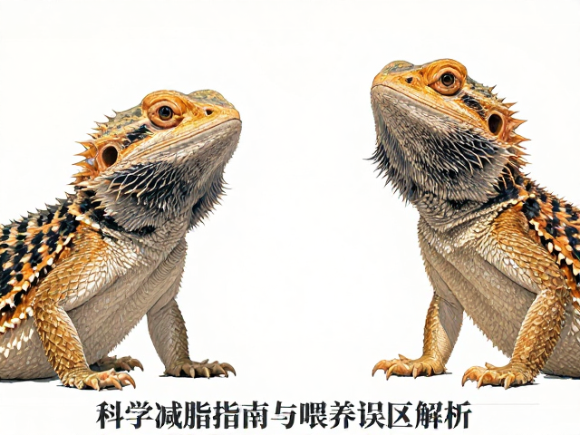 东部鬃狮蜥原色鬃狮蜥肥胖症了吗?科学减脂指南与喂养误区解析