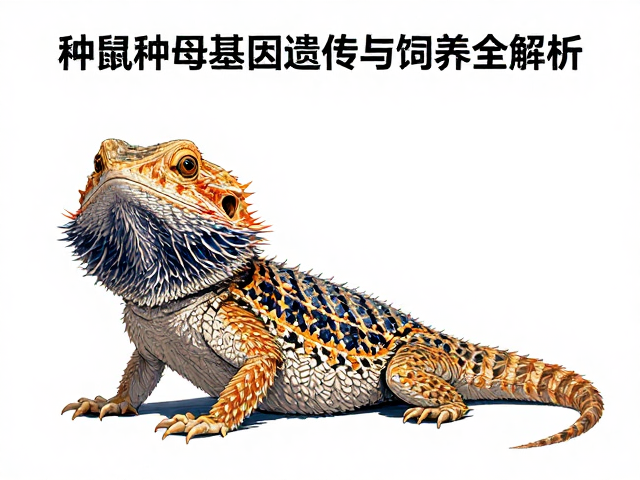 种鼠种母配对指南，原色与冰色鬃狮蜥基因遗传与饲养全解析