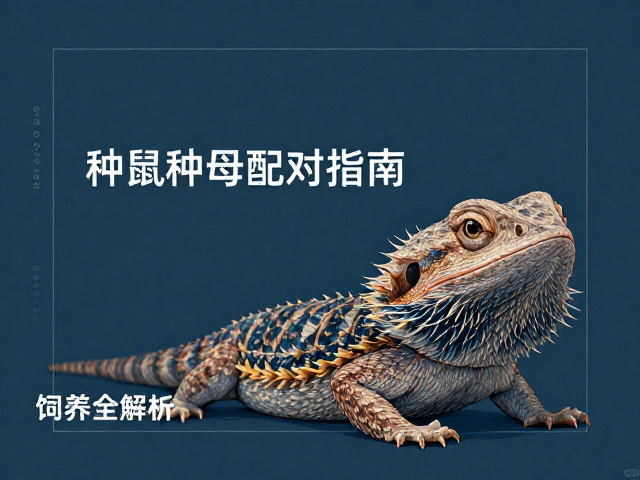 种鼠种母配对指南，原色与冰色鬃狮蜥基因遗传与饲养全解析