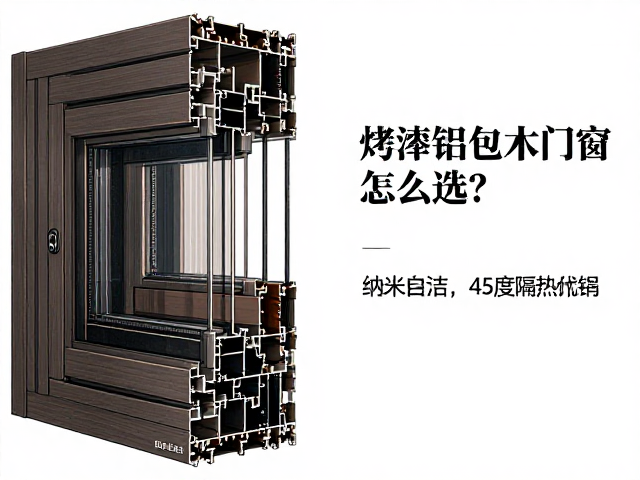 烤漆铝包木门窗怎么选?纳米自洁,45度拼角,隔音隔热更耐用