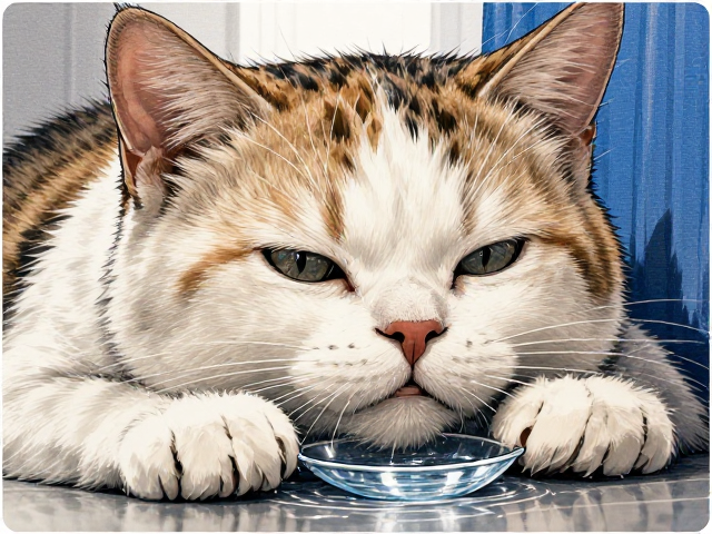 猫咪冬眠前兆，昼夜活动减少、饮水异常，主人需警惕