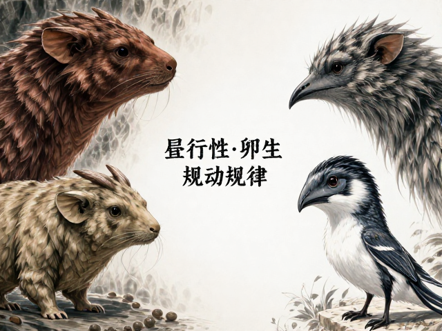 昼行性卵生动物昼夜活动规律解析,科学认知生物习性