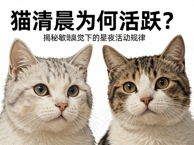 猫清晨为何活跃？揭秘敏锐嗅觉下的昼夜活动规律