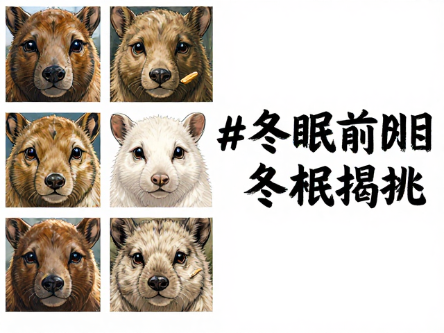 冬眠前兆，动物孵化期长且昼夜活动规律大揭秘
