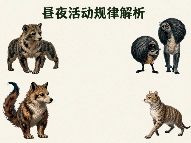 昼行性动物昼夜活动规律解析,如何科学调节行为适应环境