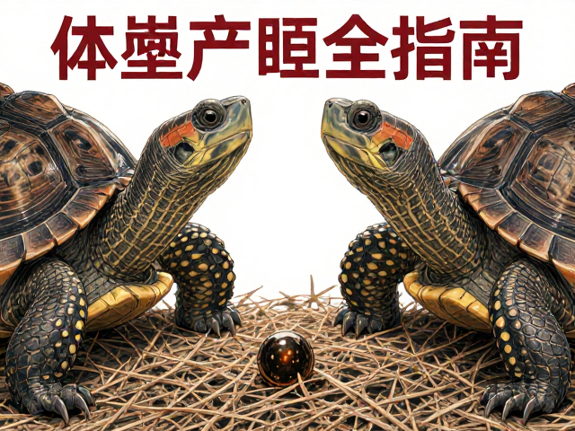 宠物龟雌雄辨别与体型基因选择，筑巢产卵全指南