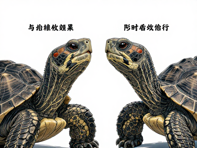 乌龟雌雄辨别，维生素D3钙粉搭配与光照周期模拟指南