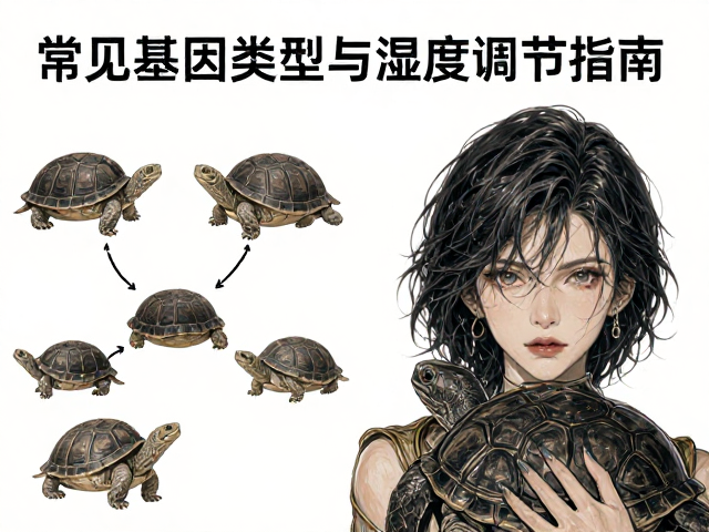 龟类雌雄辨别法,常见基因类型与湿度调节指南