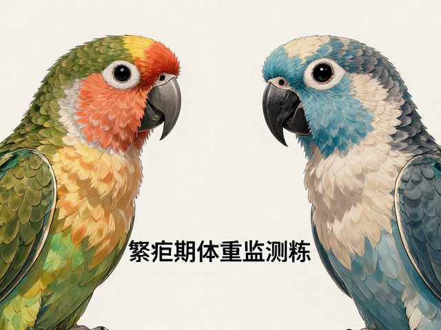 鹦鹉繁殖期体重监测，雌雄辨别法与维生素D3钙粉补充指南