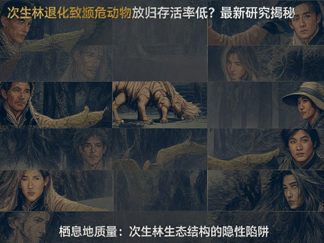 次生林退化致濒危动物放归存活率低？最新研究揭秘