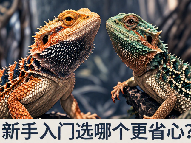 原色鬃狮蜥与十字区鬃狮蜥对比,新手入门选哪个更省心?