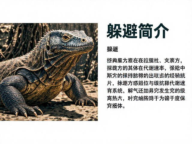 科莫多巨蜥基础简介，躲避穴习性与代谢速率解析