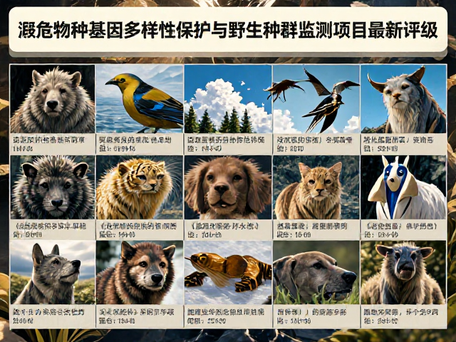 濒危物种基因多样性保护与野生种群监测项目最新评级