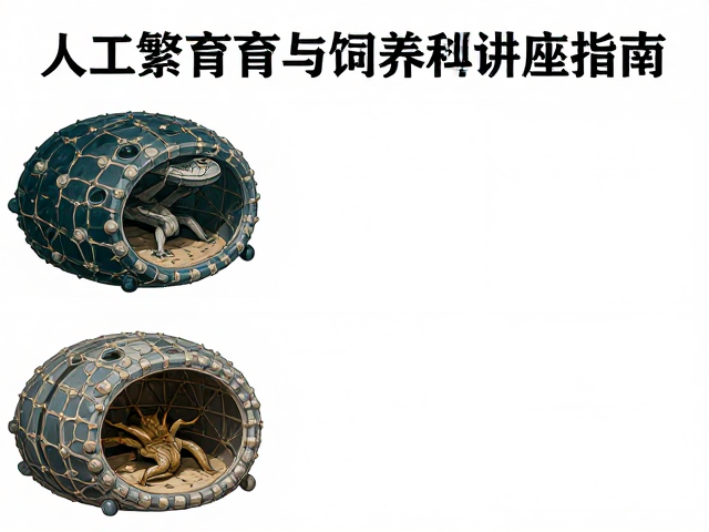 3D打印爬宠栖息地模型，动物园人工繁育与饲养科普讲座指南