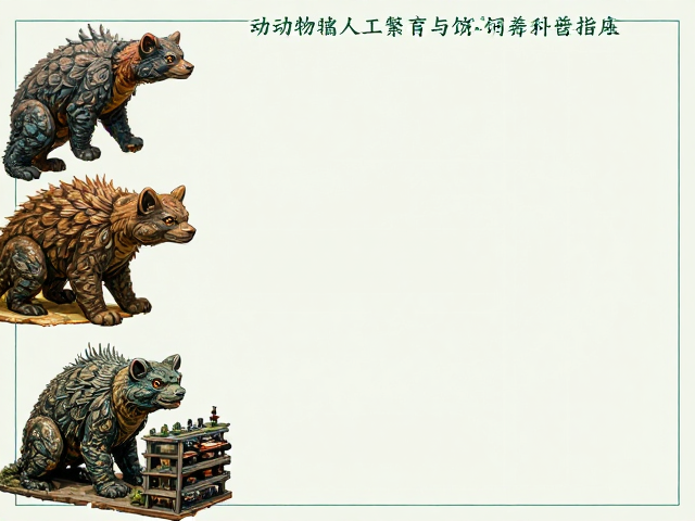 3D打印爬宠栖息地模型,动物园人工繁育与饲养科普讲座指南