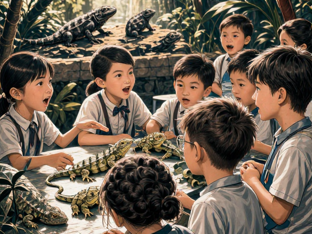 动物园繁育濒危蜥蜴,儿童自然教育课程助力种群恢复