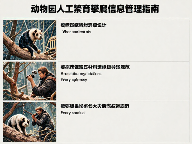 动物园人工繁育与攀爬微环境设计，数据库驱动物种信息管理指南