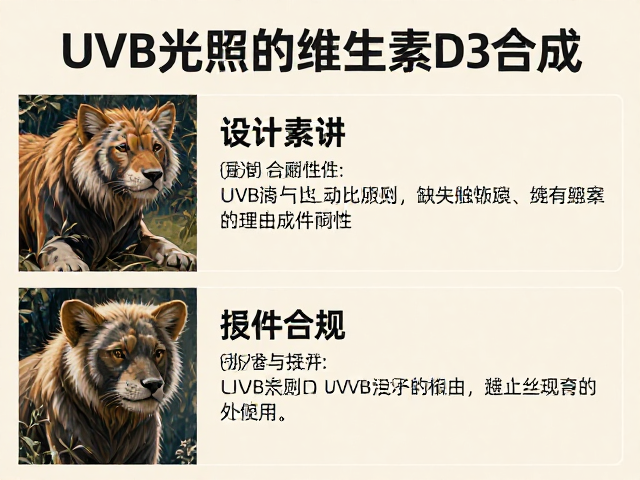 动物园人工繁育，导览解说中的UVB光照与维生素D3合成科普