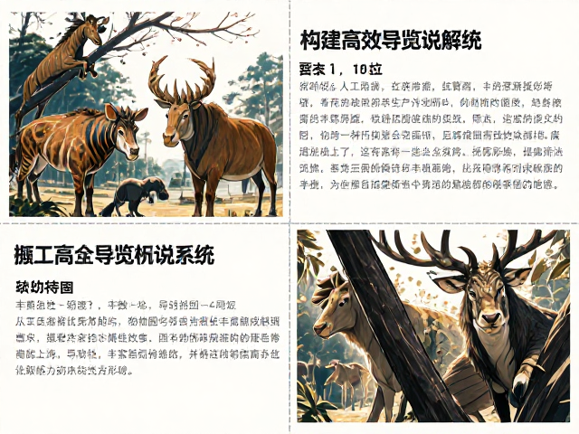 动物园人工繁育与丰容设施解析，构建高效导览解说系统