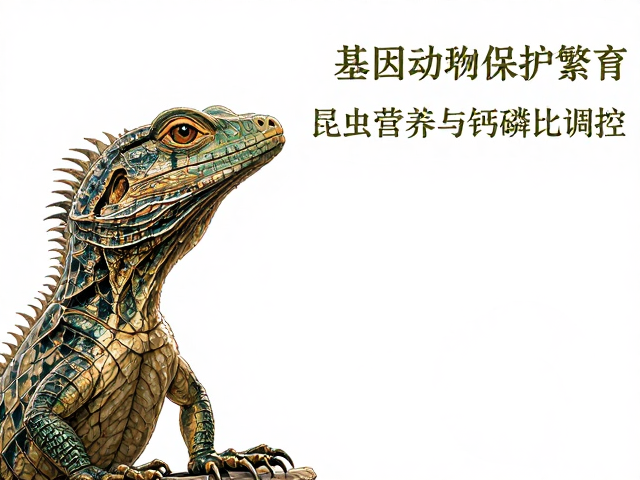 动物园爬行动物繁育，基因保护下的昆虫营养与钙磷比调控