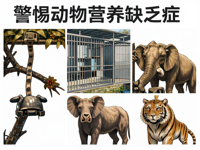 动物园人工繁育中公众教育与科研平衡,警惕动物营养缺乏症与病理风险