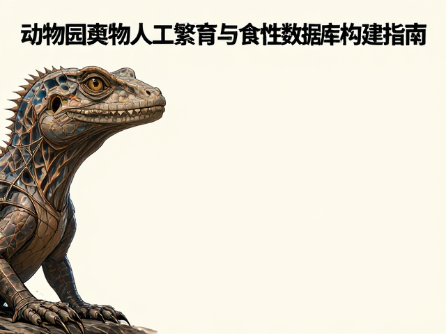 动物园爬行动物人工繁育与食性数据库构建指南