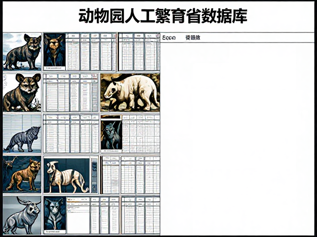 动物园人工繁育数据库，管理物种信息与季节性代谢变化
