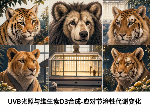 动物园动物人工繁育,UVB光照与维生素D3合成应对季节性代谢变化
