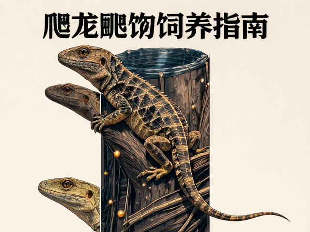 爬行动物饲养指南,人工繁育下的食性分析与攀爬微环境设计