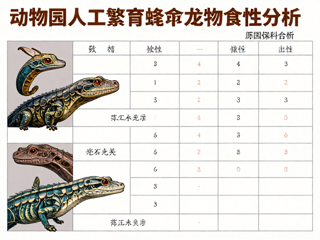 动物园人工繁育爬行动物食性分析与跨国保护合作项目