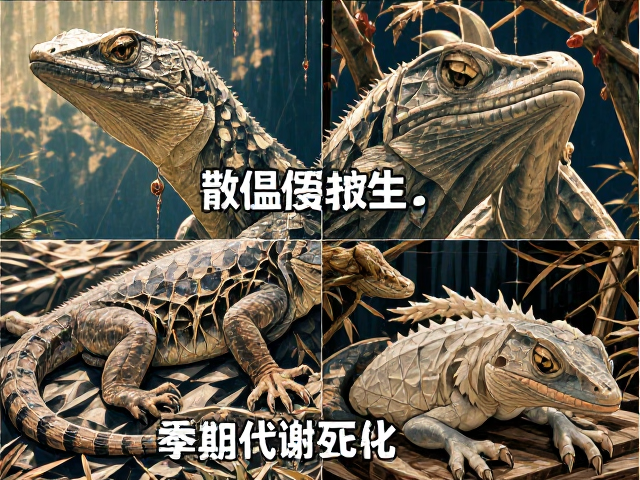 动物园爬行动物代谢揭秘，人工繁育下的体温调节与季节性变化