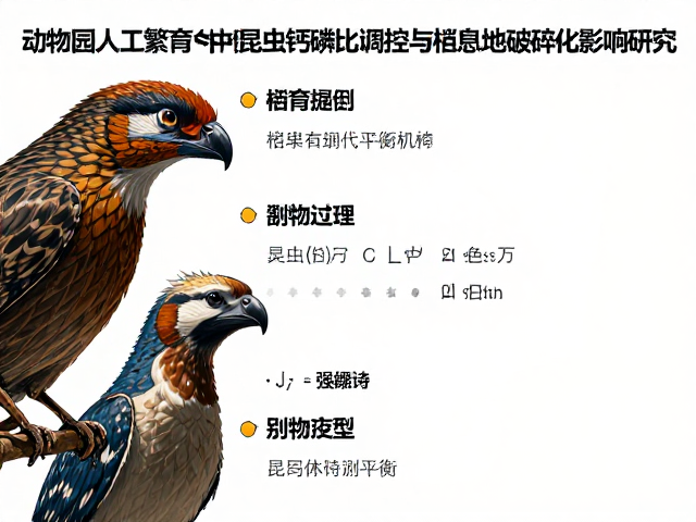 动物园人工繁育中昆虫钙磷比调控与栖息地破碎化影响研究