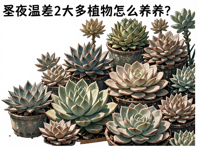 昼夜温差大多肉植物怎么养？分布范围与养护技巧全解析