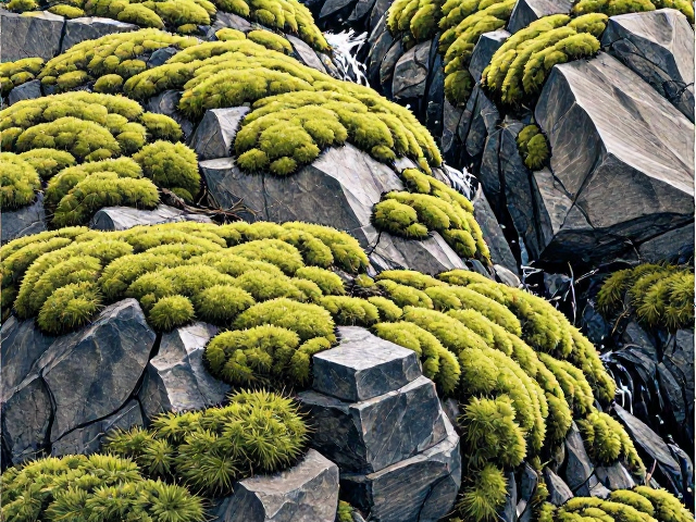 苔藓岩石造景指南，分布范围与季节性休眠养护技巧