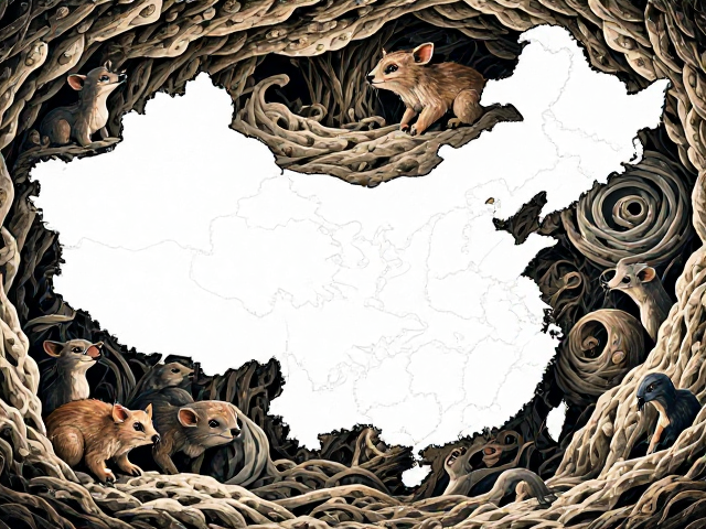 穴居动物分布范围，岩石造景下的栖息奥秘