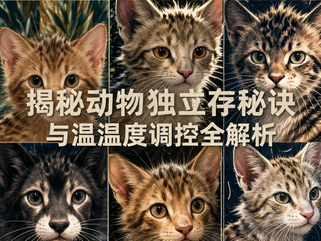 揭秘动物幼崽独立生存率高秘诀,活动规律与温湿度调控全解析