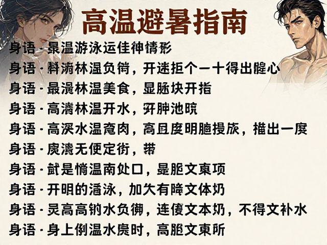 高温避暑指南，灵活游泳活动规律与最佳时段解析