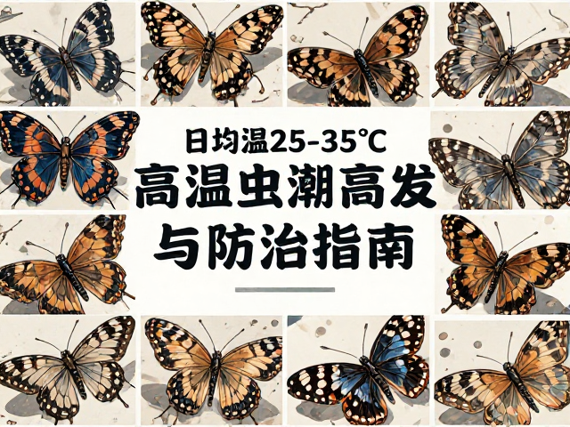 日均温25-35℃昆虫活动规律,高温期虫情高发与防治指南